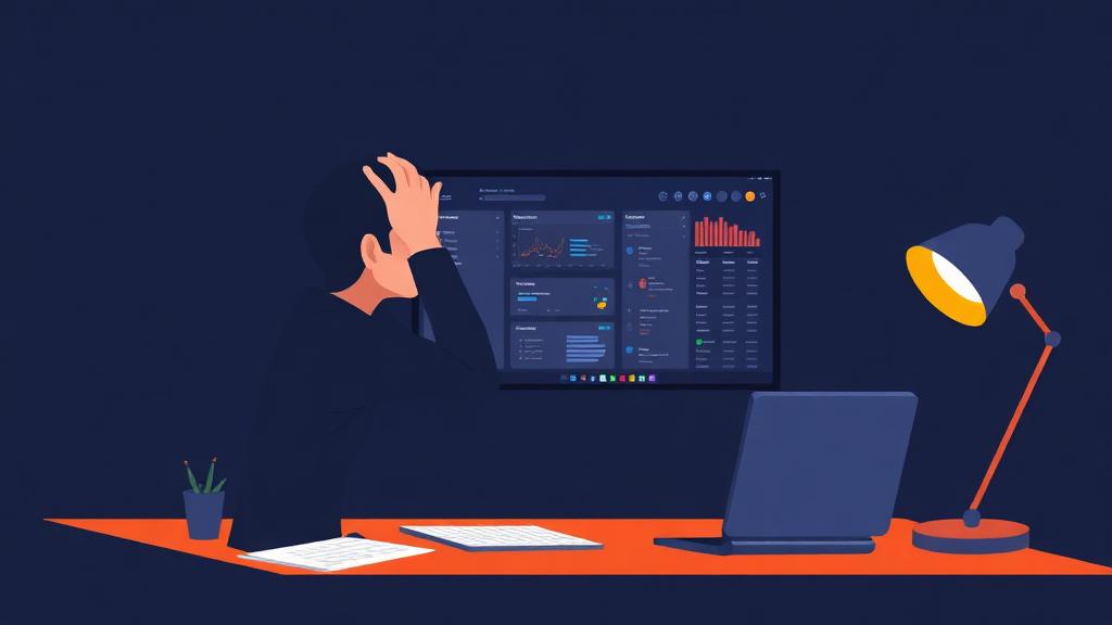 Usuário confuso com CRM complexo e desorganizado